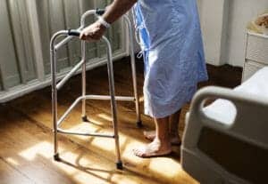 common health problems in the elderly, walker