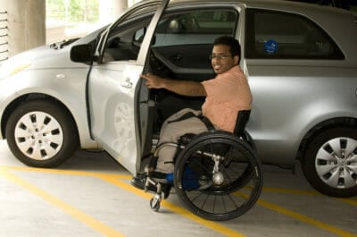 hand operated cars for handicapped