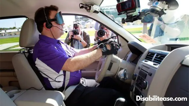 Blind Person Drive A Car