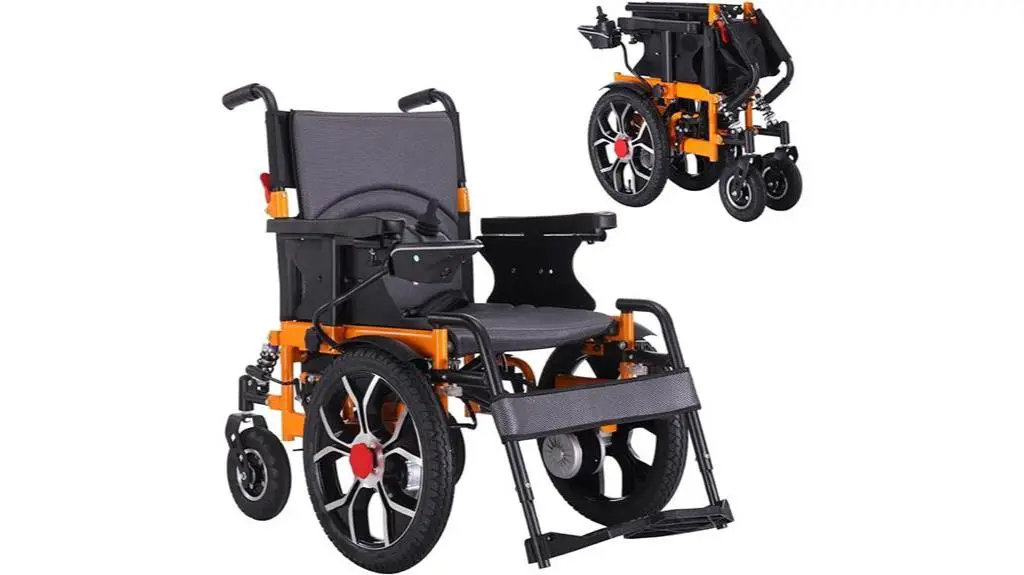 portable and maneuverable wheelchair