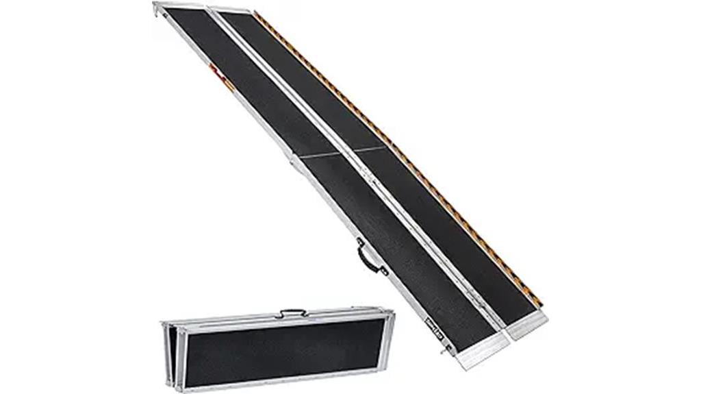 portable ramp for wheelchairs