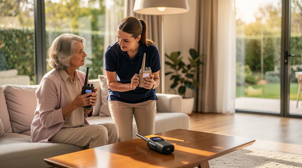 6 Best Two-Way Radios for Seniors & Caregivers in Large Homes in 2026
